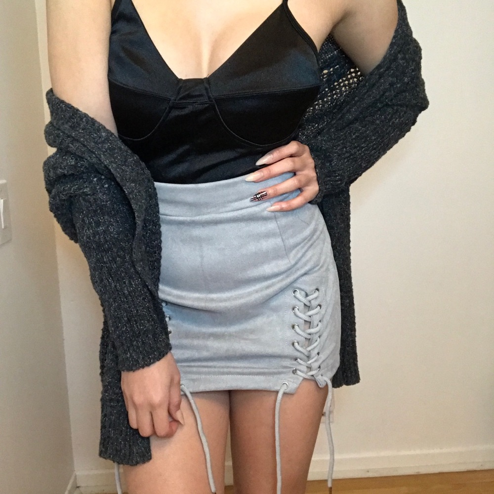 Laceup Skirt